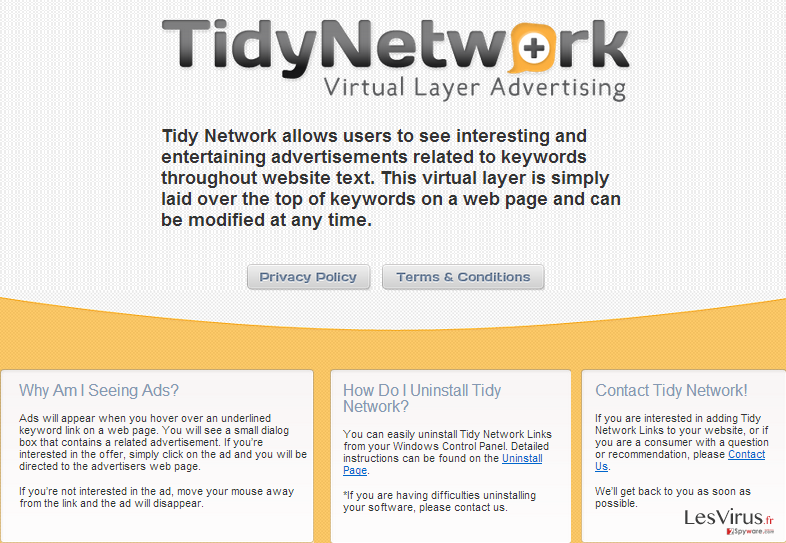 TidyNetwork.com instantané TidyNetwork.com instantané