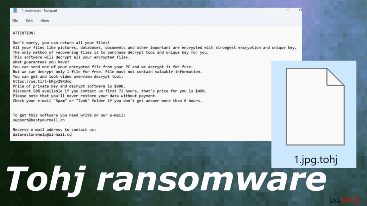 Tohj ransomware