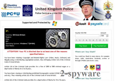 UK Police virus
