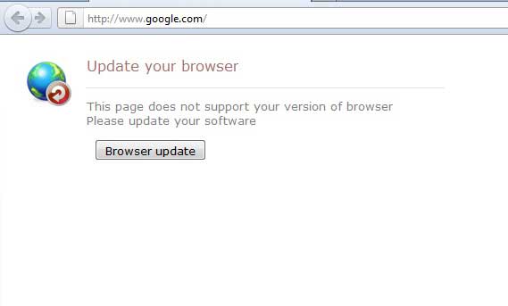 Update your browser instantané Update your browser instantané