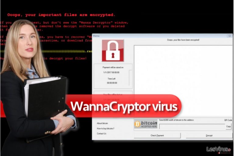 le virus rançongiciel WannaCryptor