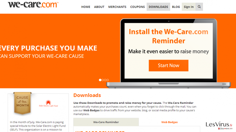 We-care.com instantané We-care.com instantané