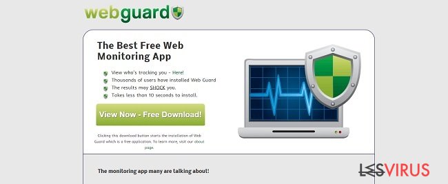 Web Guard virus