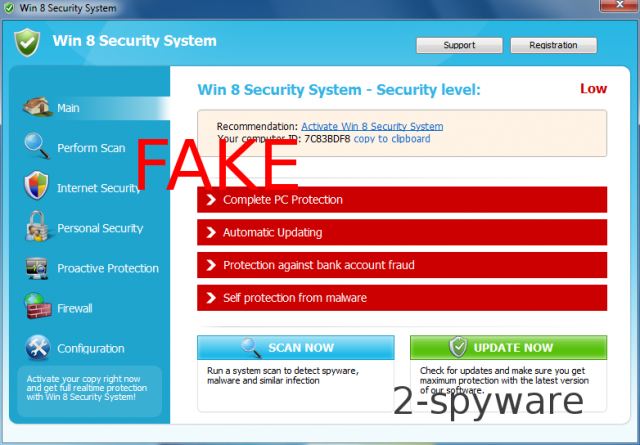 Windows 8 Security System instantané Windows 8 Security System instantané