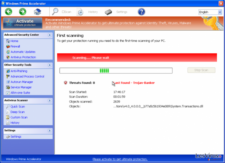 Windows Prime Accelerator instantané Windows Prime Accelerator instantané