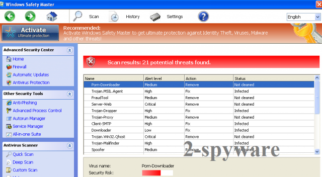 Windows Safety Master instantané Windows Safety Master instantané