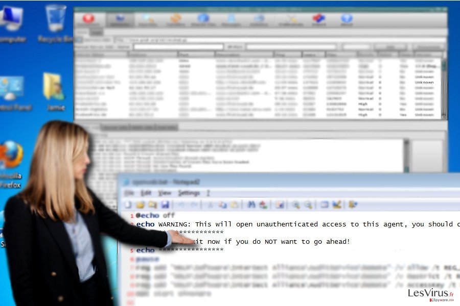 Le virus WinSnare instantané Le virus WinSnare instantané