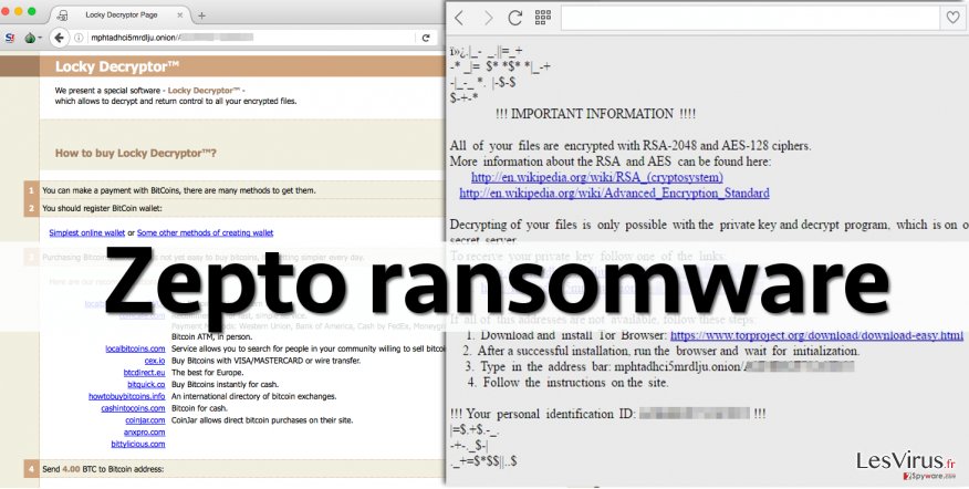 Zepto ransomware